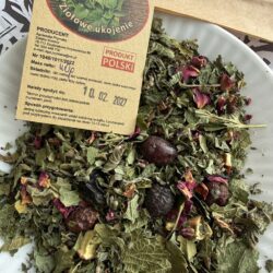 1 Zioła i Herbaty z Podlasia i Suwalszczyzny: Ziołowe ukojenie. Producent: Zielska Kolonia (Puszcza Knyszyńska)