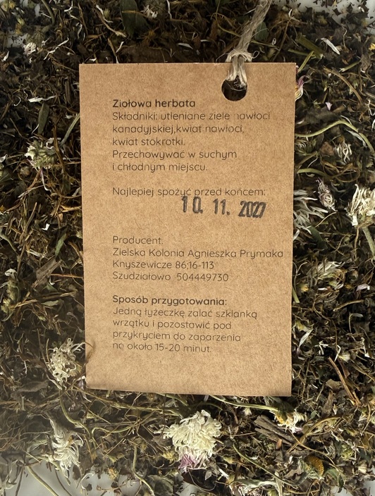 Zioła i Herbaty z Podlasia i Suwalszczyzny: Mimozianka. Producent: Zielska Kolonia (Puszcza Knyszyńska) - obrazek 5