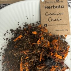 a2 Zioła i Herbaty z Podlasia i Suwalszczyzny: Czereśniowa Chwila. Producent: Zielska Kolonia (Puszcza Knyszyńska)